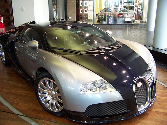 luxusní Bugatti