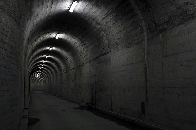 tunel v bunkru