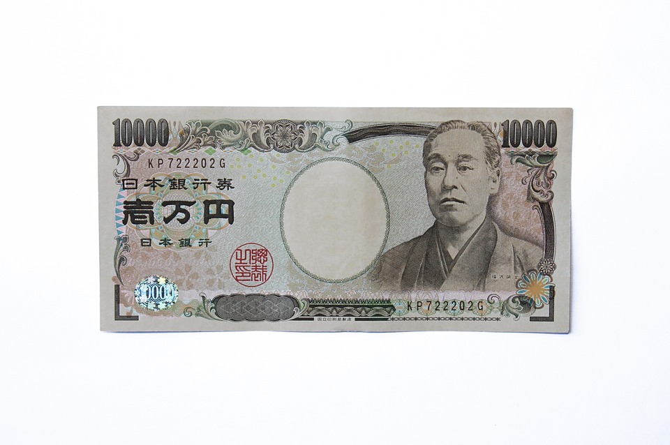 japonské peníze