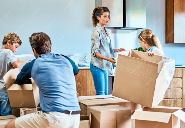 stěhování domácnosti